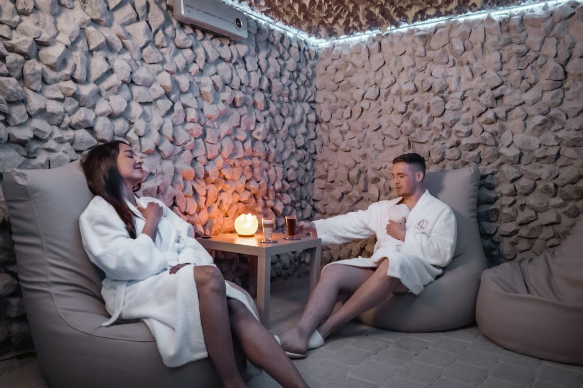 Unique Salt Therapy Room